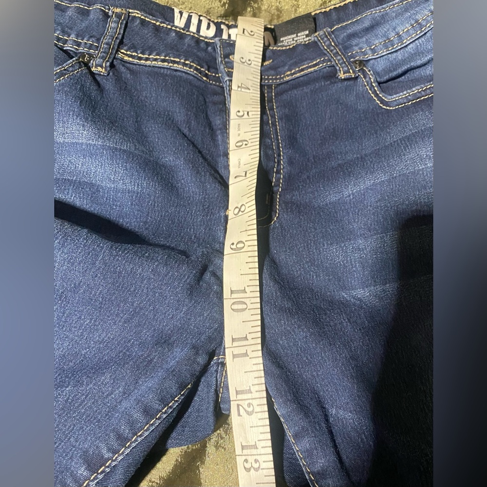 VIP Juniors Dark Wash Skinny Jeans 15/16 - Picture 11 of 13
